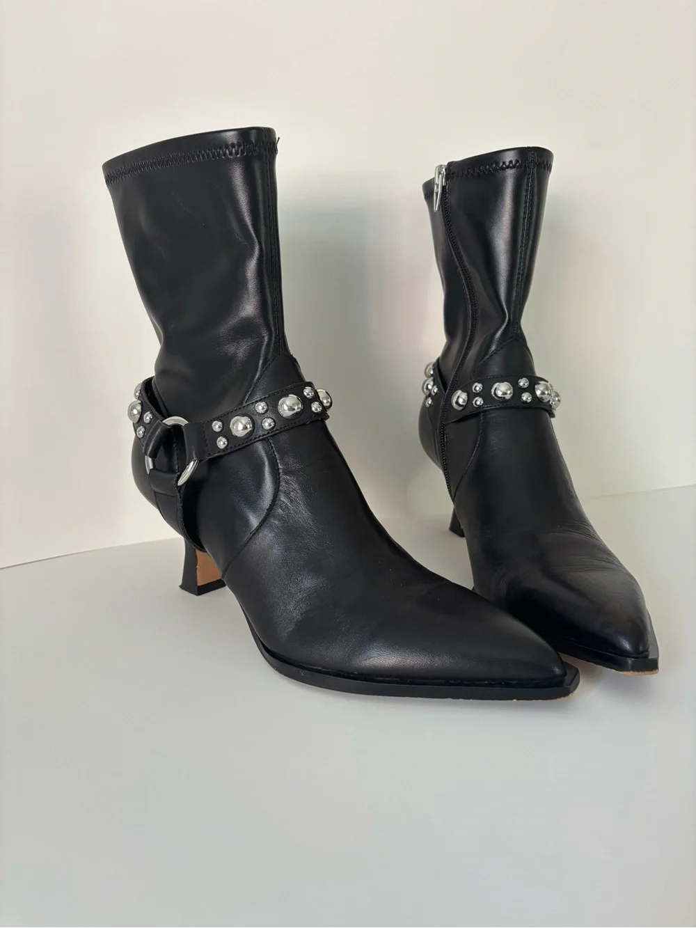 Dolce Vita Black Ankle Boots